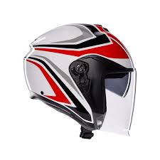 Шлем AGV IRIDES TOLOSA BLACK/GREY/RED от магазина мотошлемов AGHelmet