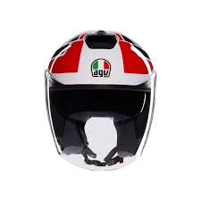 Шлем AGV IRIDES TOLOSA BLACK/GREY/RED от магазина мотошлемов AGHelmet