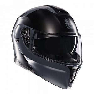 Шлем AGV STREETMODULAR RESIA MATT BLACK/GREY