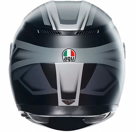 Шлем AGV K3 Compound Black-Grey mat(матовый) от магазина мотошлемов AGHelmet