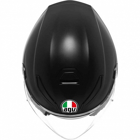 Шлем AGV K-5 JET EVO Black Matt от магазина мотошлемов AGHelmet