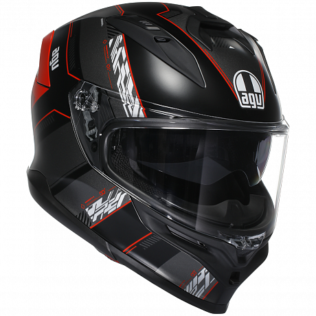 Шлем AGV K7 Kyber Black Red от магазина мотошлемов AGHelmet