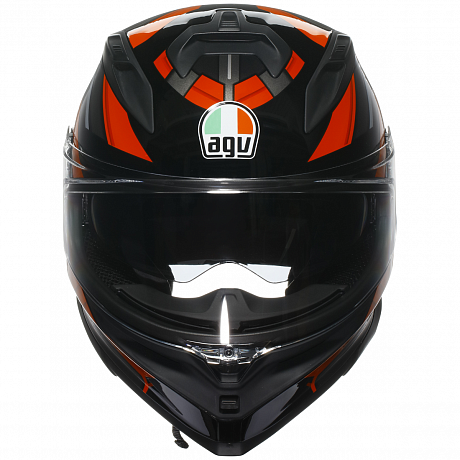 Шлем AGV K7 E2206 MPLK - TAURAX BLACK/RED от магазина мотошлемов AGHelmet