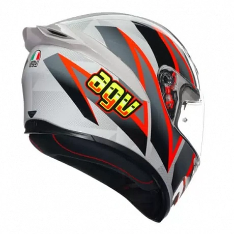 Шлем AGV K1 S BLIPPER GREY/RED от магазина мотошлемов AGHelmet