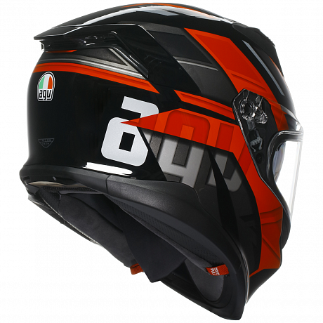 Шлем AGV K7 E2206 MPLK - TAURAX BLACK/RED от магазина мотошлемов AGHelmet