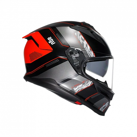 Шлем AGV K7 Kyber Black Red mat от магазина мотошлемов AGHelmet