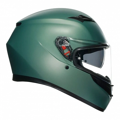 Шлем AGV K3 Salvia Green mat (матовый) от магазина мотошлемов AGHelmet