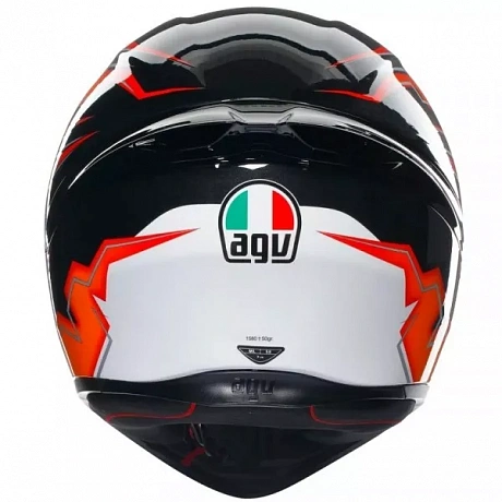 Шлем AGV K1 S KRIPTON BLACK/ORANGE от магазина мотошлемов AGHelmet