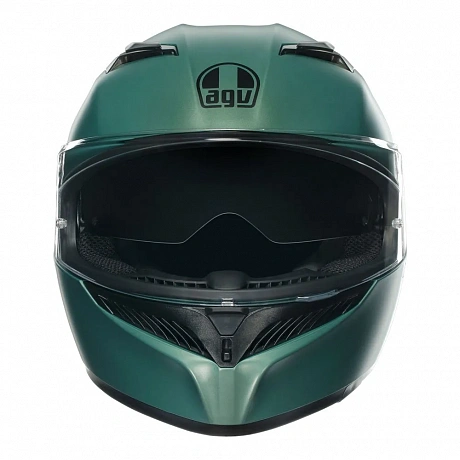 Шлем AGV K3 Salvia Green mat (матовый) от магазина мотошлемов AGHelmet