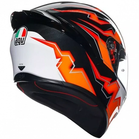 Шлем AGV K1 S KRIPTON BLACK/ORANGE от магазина мотошлемов AGHelmet