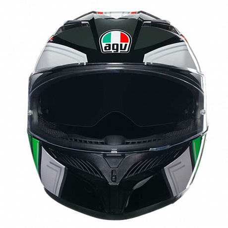 Шлем AGV K3 Wing Black-Italy от магазина мотошлемов AGHelmet