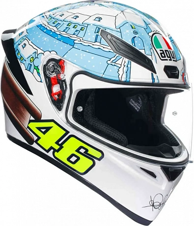 Шлем AGV K1 S ROSSI WINTER TEST 2017 от магазина мотошлемов AGHelmet