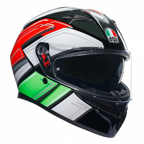 Шлем AGV K3 Wing Black-Italy от магазина мотошлемов AGHelmet