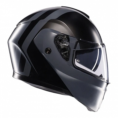 Шлем AGV STREETMODULAR RESIA MATT BLACK/GREY от магазина мотошлемов AGHelmet