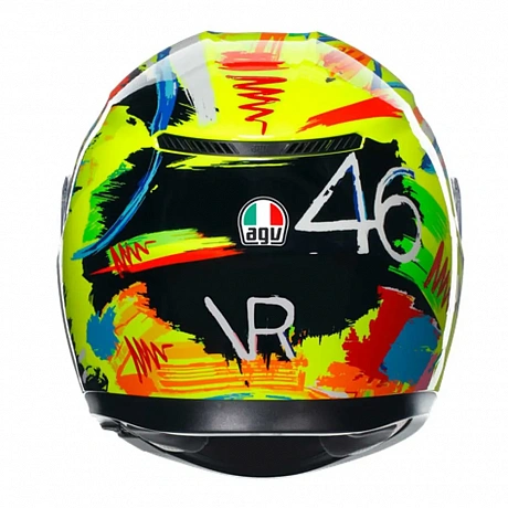 Шлем AGV K3 Rossi Winter Test 2019 от магазина мотошлемов AGHelmet