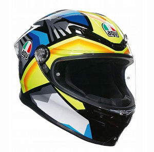 Шлем AGV K6 S MULTI Joan Black/Blue/Yellow