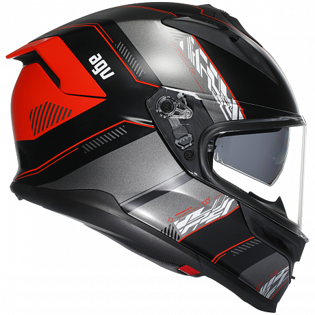 Шлем AGV K7 Kyber Black Red от магазина мотошлемов AGHelmet