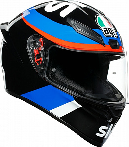 Шлем AGV K1 S Replica VR46 Sky Racing Team Black/Red