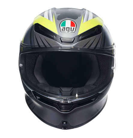Шлем AGV K6 S EXITE CAMO - YELLOW FLUO от магазина мотошлемов AGHelmet