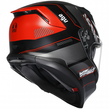 Шлем AGV K7 Kyber Black Red от магазина мотошлемов AGHelmet