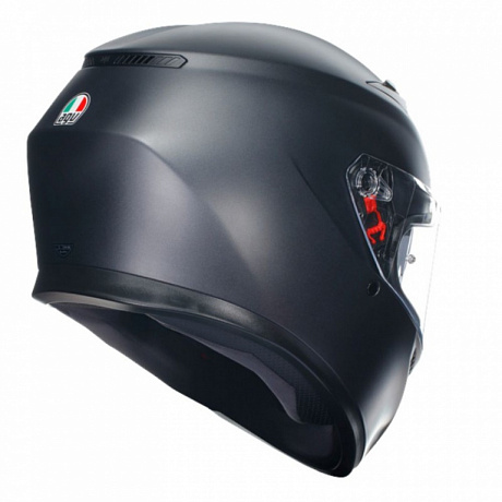 Шлем AGV K3 Black mat (матовый) от магазина мотошлемов AGHelmet