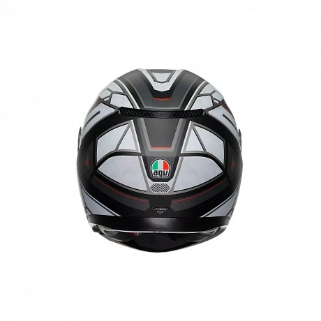 Шлем AGV K3 RIVIA MAT BLACK/WHITE от магазина мотошлемов AGHelmet