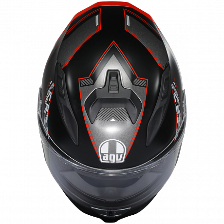Шлем AGV K7 Kyber Black Red от магазина мотошлемов AGHelmet