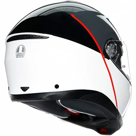 Шлем AGV TOURMODULAR BALANCE WHITE/GREY/RED от магазина мотошлемов AGHelmet