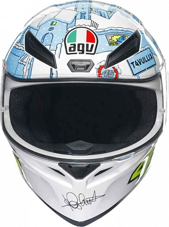 Шлем AGV K1 S ROSSI WINTER TEST 2017 от магазина мотошлемов AGHelmet