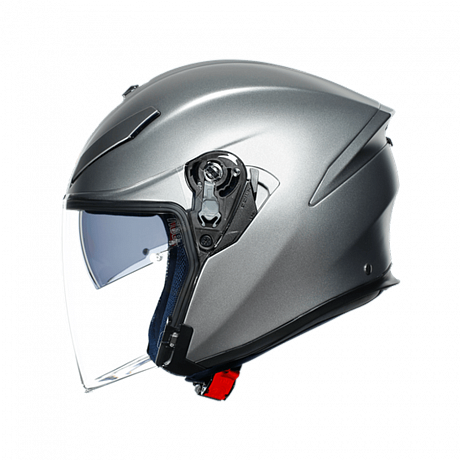 Шлем K5 JET EVO MONO MATT LUNA GREY от магазина мотошлемов AGHelmet