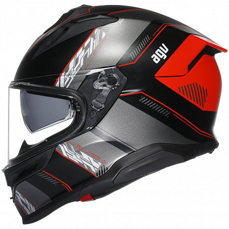 Шлем AGV K7 Kyber Black Red от магазина мотошлемов AGHelmet