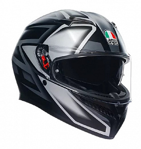 Шлем AGV K3 Compound Black-Grey mat(матовый)
