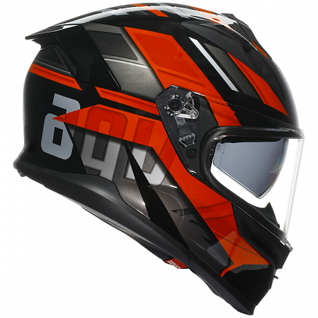 Шлем AGV K7 E2206 MPLK - TAURAX BLACK/RED от магазина мотошлемов AGHelmet