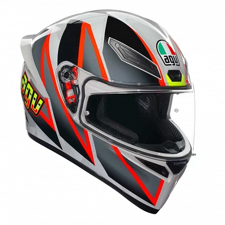 Шлем AGV K1 S BLIPPER GREY/RED от магазина мотошлемов AGHelmet
