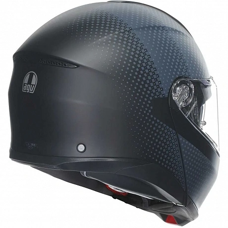 Шлем AGV TOURMODULAR TEXTOUR MATT BLACK/GREY от магазина мотошлемов AGHelmet