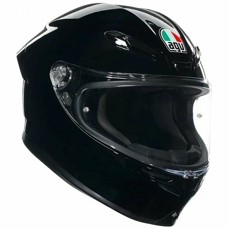 Шлем AGV K6 S MONO - BLACK от магазина мотошлемов AGHelmet