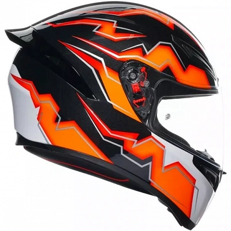 Шлем AGV K1 S KRIPTON BLACK/ORANGE от магазина мотошлемов AGHelmet